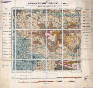 [6432] Erlangen-Süd, Geologische Karte von Bayern 1:25000