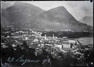 Panoramablick auf Lugano