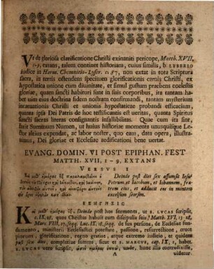 Dissertationem Philologico-Exegeticam De Gloriosa Christi Exinaniti Clarificatione : Ad Locum Matth. XVII, 1 - 9, Illustrandum