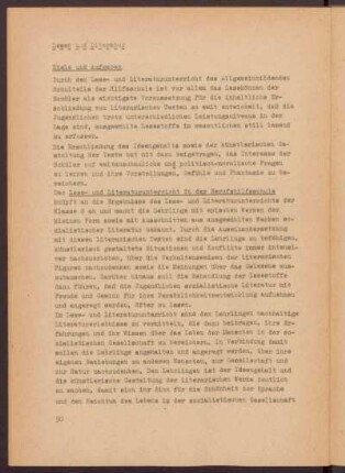 Lesen und Literatur