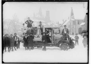 Fasnacht Sigmaringen 1931; Umzugswagen
