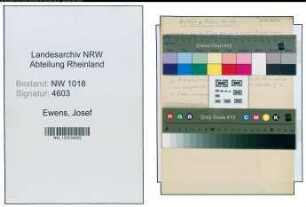 Entnazifizierung Josef Ewens , geb. 00.00.0000 (Jurist)