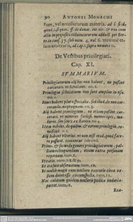 [Cap. XI.] De Vestibus privilegiati