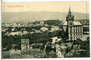 Teplitz-Schönau. Stadtansicht