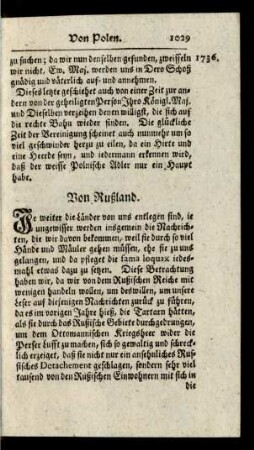 Von Rußland.
