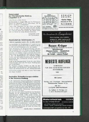 Gemeinschaft der Fritz-Schumacher-Siedlung Langenhorn e.V.