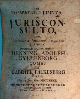Diss. iur. de iurisconsulto