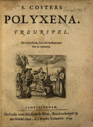 Polyxena : Treurspel