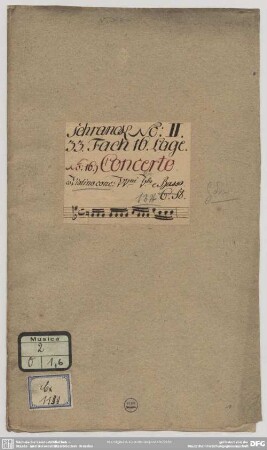Concertos - Mus.2-O-1,6 : vl, orch - G