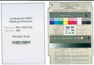 Entnazifizierung Ernst Winckler , geb. 30.05.1886 (Richter)