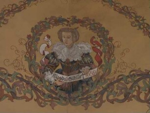 Wandbild: "Magdalena Sibille (gest. 1659)"