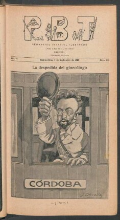 La despedida del ginecólogo - [Caricatura]