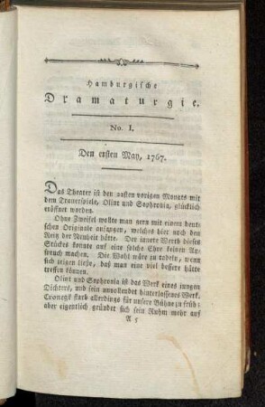 Hamburgische Dramaturgie