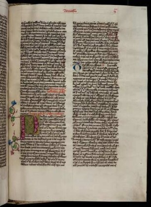 Zierinitiale (Timotheus-Brief II.): P(aulus)