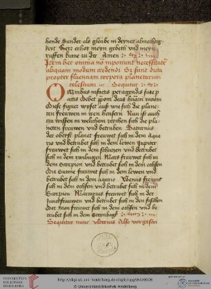 Geomantische Kurztexte