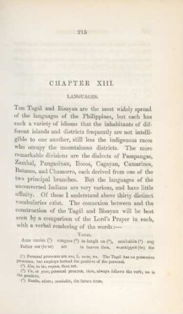 Chapter XIII. Languages