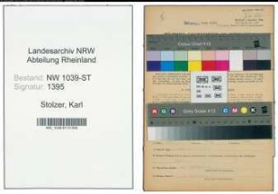 Entnazifizierung Karl Stolzer , geb. 05.04.1909 (Diplomingenieur)