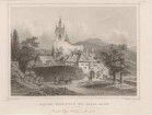 Schloss Eberstein bei Baden Baden. Neuere Ansicht