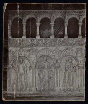 Sankt Michaelis, Hildesheim: Chorschranke, Teilansicht