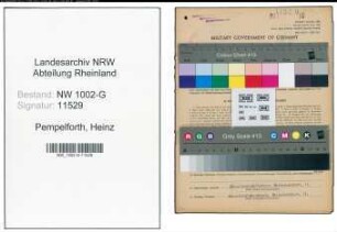 Entnazifizierung Heinz Pempelforth, geb. 22.10.1906 (Kellner)