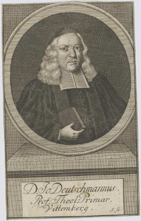 Bildnis des Jo. Deutschmannus