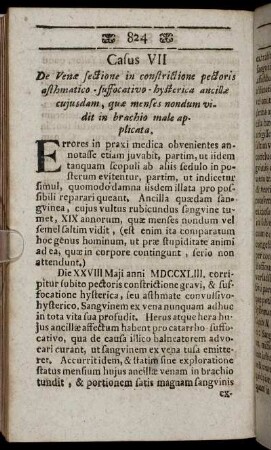 Casus VII. - Casus XIII.