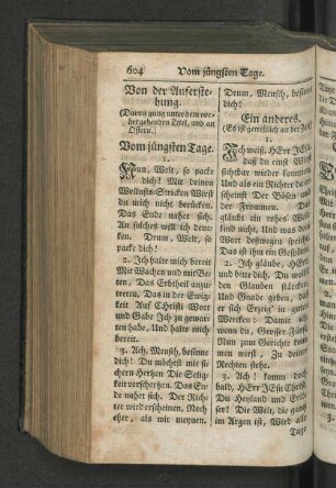 Vom jüngsten Tage.