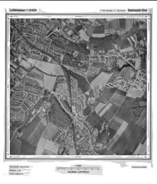 Detmold Ost, Gauß-Krüger-Koordinaten: Rechtswert: 3492, Hochwert: 5754