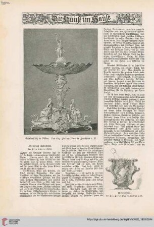Modernes Tafelsilber