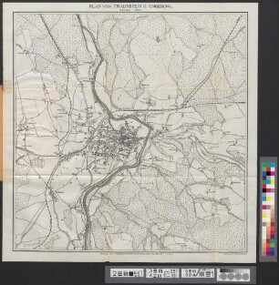 Neuester Stadtplan von Traunstein