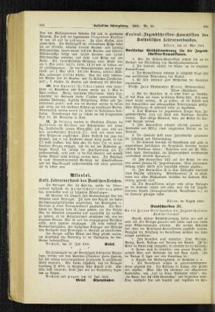 Kath. Lehrerverband des Deutschen Reiches