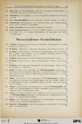 Photos berühmter Persönlichkeiten (Nr. 689-700)