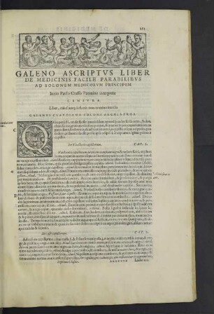 Galeno ascriptus liber de medicinis facile parabilibus ad solonem medicorum principem