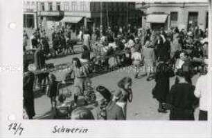 Der Markt in Schwerin