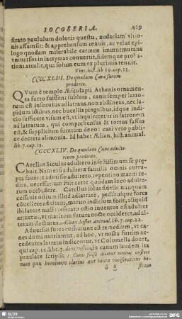 CCCCXLIV. De quodam Cane adulterium prodente