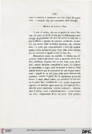 Maniera di tornire i Vasi