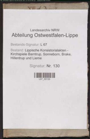 Bau der Kirche und des Pfarrhauses