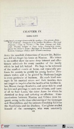 Chapter IX: 1504-1505