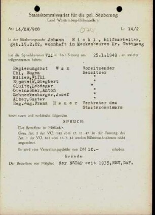 Nickl, Johann