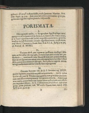 Porismata.