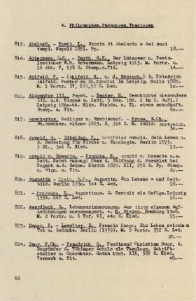 4. Philosophen, Pädagogen, Theologen