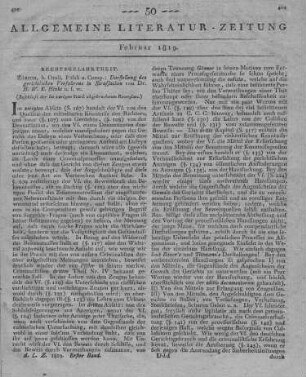 Henke, H. W. E.: Darstellung des gerichtlichen Verfahrens in Strafsachen. Zürich: Orell & Füßli 1817 (Beschluss der im vorigen Stück abgebrochenen Recension)