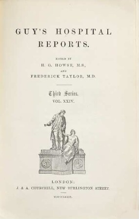 Guy's hospital reports. 24. 1879