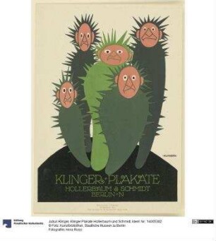 Klinger Plakate Hollerbaum und Schmidt