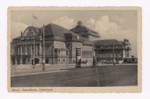Kassel. Staatstheater, Südwestseite