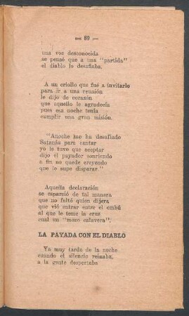 La payada con el diablo