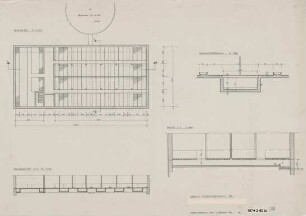 Umbau Mastschweinestall, Grundriss M 1 : 100