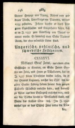 Ungarische, pohlnische, und schwedische Feldherren