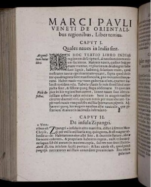 Marci Pauli Veneti De Orientalibus regionibus, Liber tertius