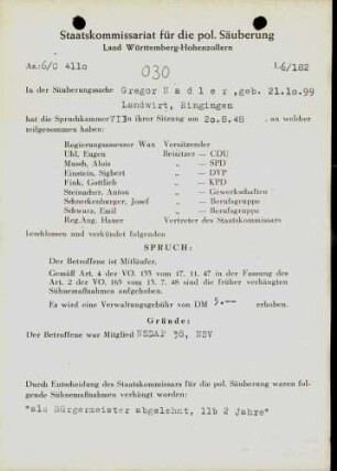 Nadler, Gregor